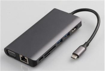 Moyeu 8 en 1 de type C