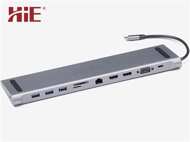 Station d'accueil USB-C 11-dans-1
